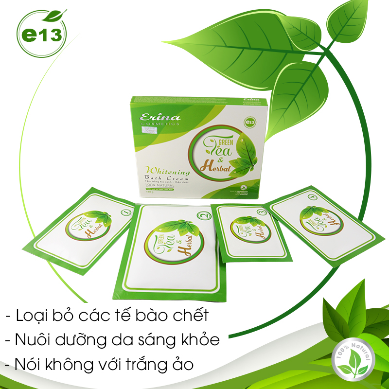 TẮM TRẮNG TRÀ XANH THẢO DƯỢC 180ML