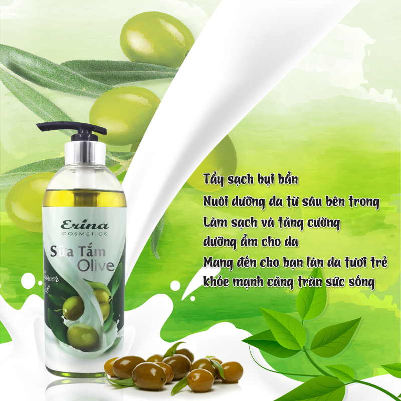 SỮA TẮM OLIVE ERINA